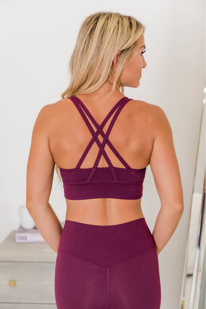 Classic Crisscross Sports Bra - SAVANNAH