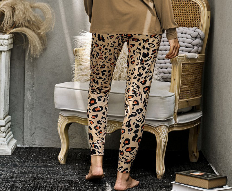 Leisure Leopard Pants - SAVANNAH