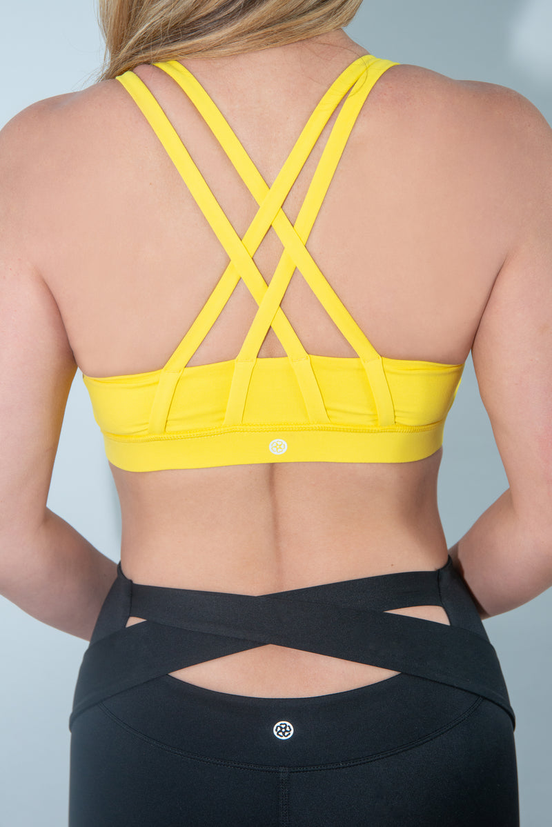 Custom Sports Bra (Tropical Yellow: 1-4 Pets)