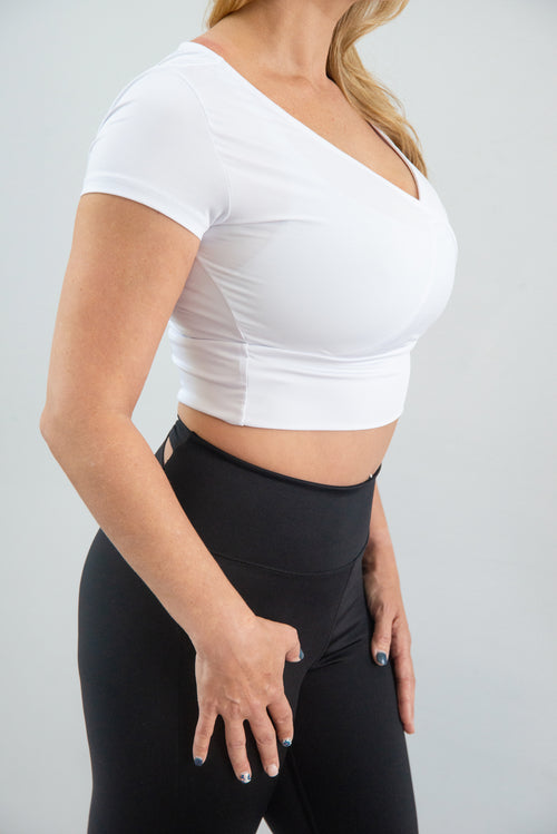 Summit White Crop Top