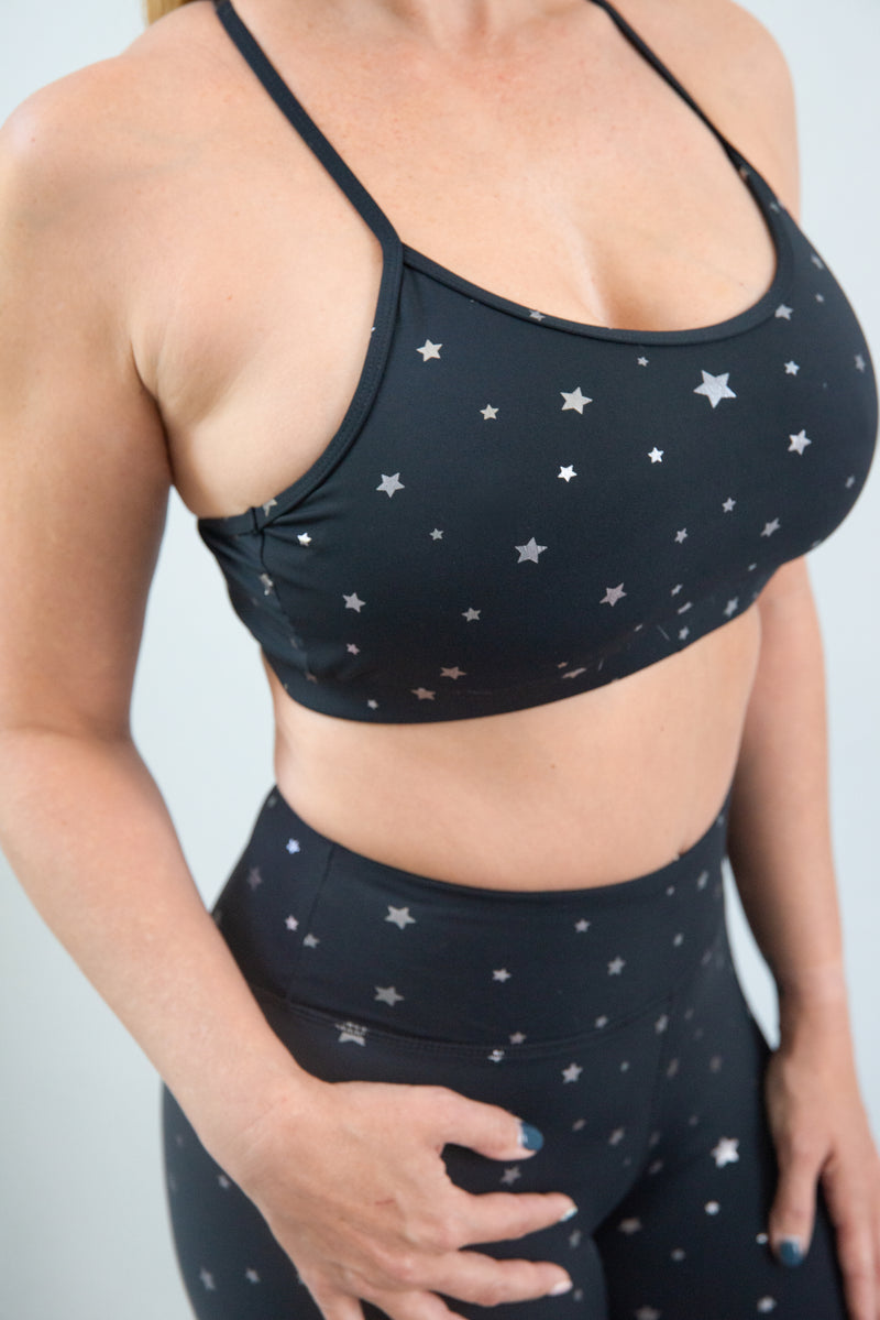 Pure Star T-Back Sports Bra