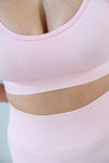 Pretty in Pink Sports Bra