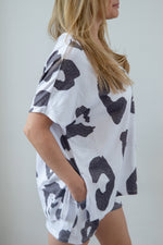 Lauren Leopard Print Shorts