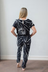 Reward Yourself Tie Dye Pocketed Jumpsuit