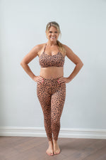 Pure Brown Cheetah Leggings