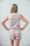 Mayde Leopard Drawstring Shorts