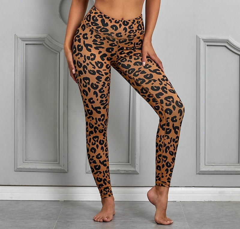 Spicy Leopard Leggings - SAVANNAH
